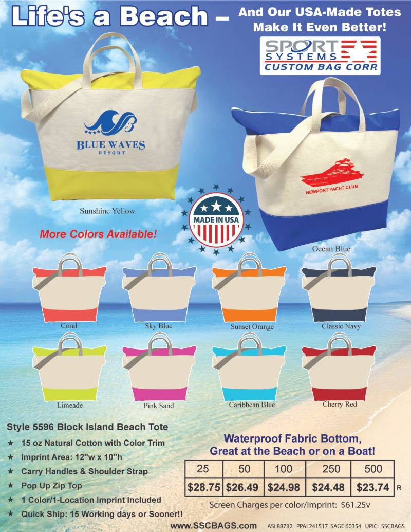 Manufacturer of American made bags for the promotional products industry